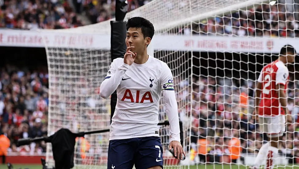 Son Heung-Min Brace Earns Tottenham A Point At Arsenal