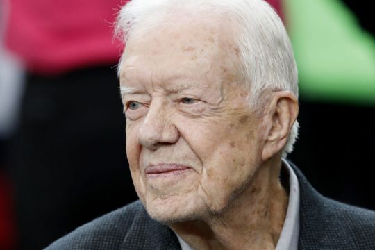 Former President Jimmy Carter Appears At Peanut Festival Ahead Of 99Th Birthday
