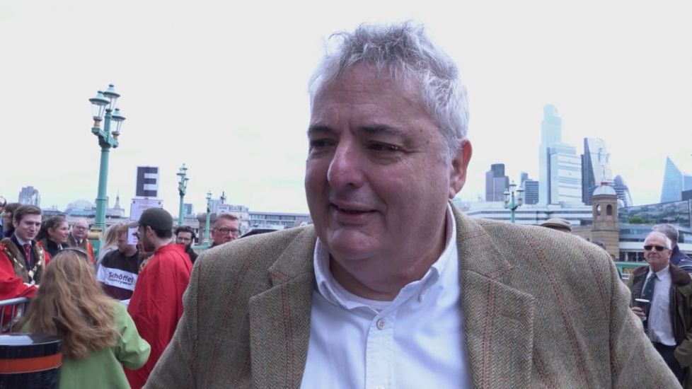 Irish Chef Richard Corrigan Praises Sheep Farmers After Leading Flock In London