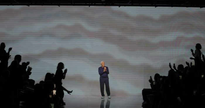 Giorgio Armani channels 'countless light vibrations' for Milan show, Armani