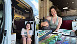 Ireland-Loving Artist’s Three-Week Van Trip Becomes Permanent Life In ‘Studio On Wheels’