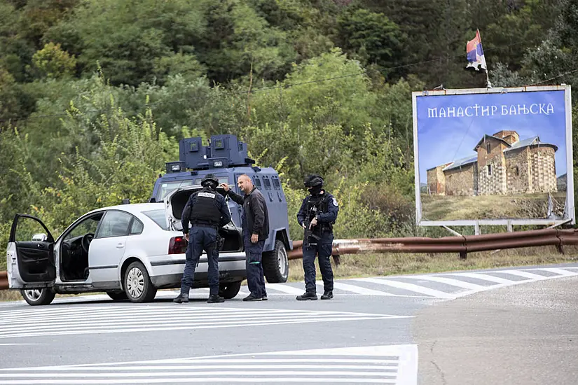 Kosovo Mourns Police Officer As Serb Gunmen Remain At Large After Siege