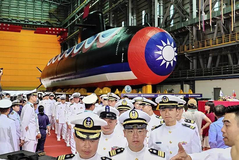 Taiwan Launches Island’s First Domestically-Made Submarine For Testing