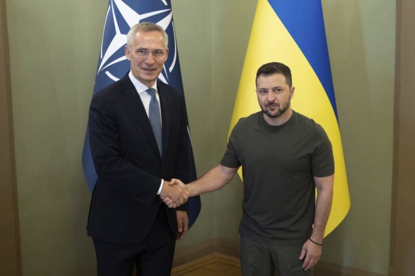 Nato Chief Meets Zelensky To Discuss Defence Needs In Ukraine