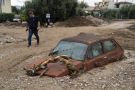 Storm Fills Homes With Mud And Triggers Power Cut After Slamming Into Greek City