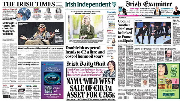 Waterford News & Star — What the papers say: Friday's front pages - Vimarsana News