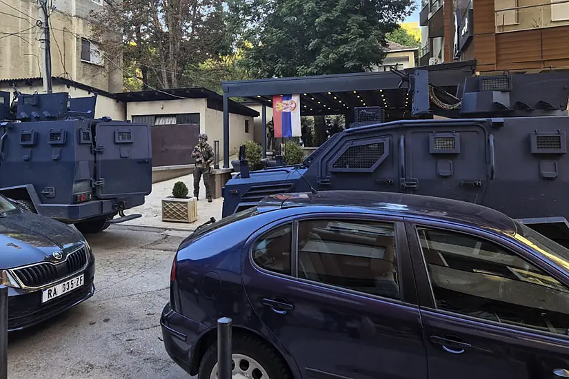 Kosovo Police Conduct Raids In Serb-Dominated North Following Deadly Clashes