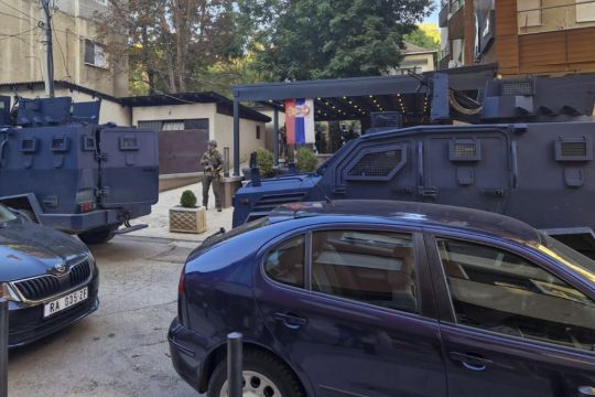 Kosovo Police Conduct Raids In Serb-Dominated North Following Deadly Clashes
