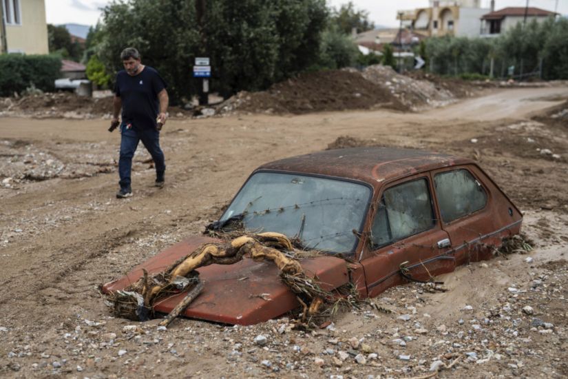 Storm Eases In Greece But Flood Risk Remains High Amid Rising River Levels