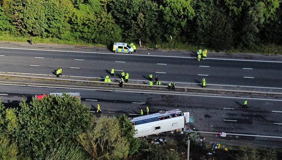 Girl (14) And School Bus Driver Die Following Cheshire Motorway Crash