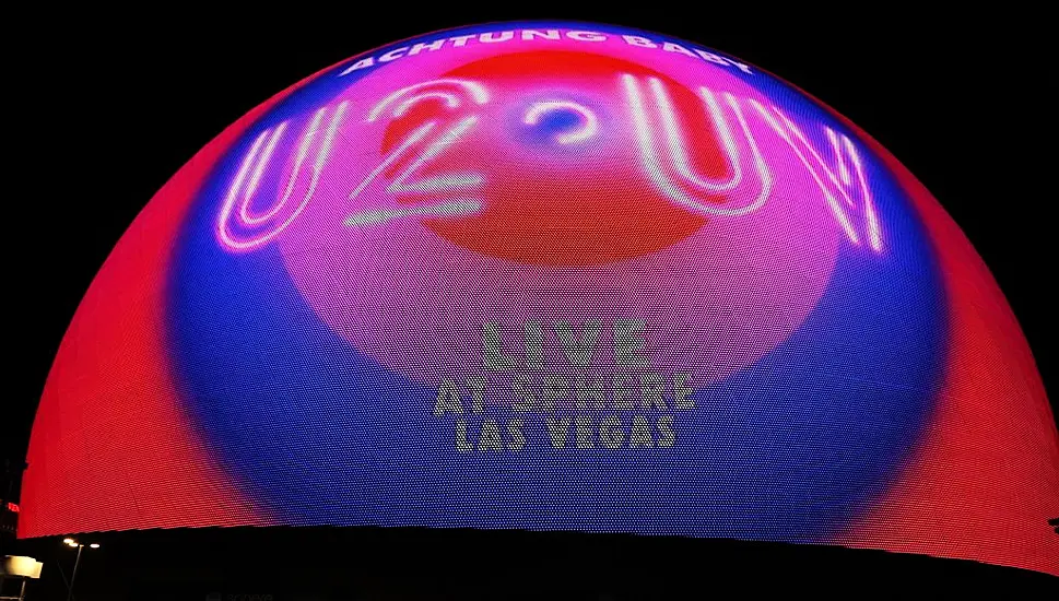 In Pictures: U2 Kick-Off First Of 25 Shows At The Sphere In Las Vegas