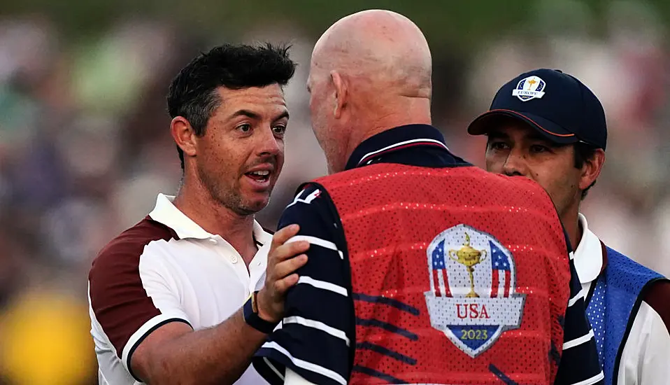 Europe Four Points From Ryder Cup Victory As Rory Mcilroy Involved In Angry Row