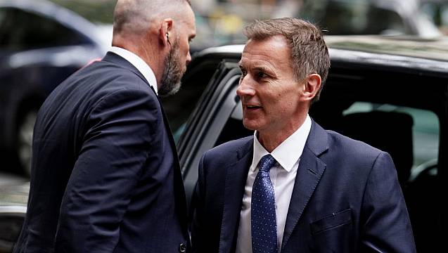 Jeremy Hunt Admits He Flew To Manchester Tory Conference From London