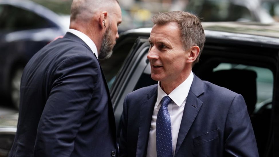 Jeremy Hunt Admits He Flew To Manchester Tory Conference From London