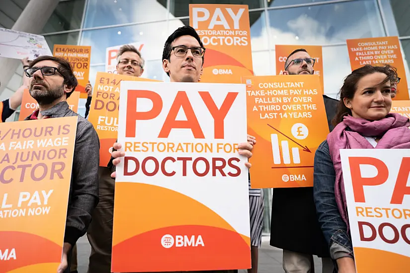 Junior Doctors And Consultants In England Launch Longest Period Of Joint Strike Action