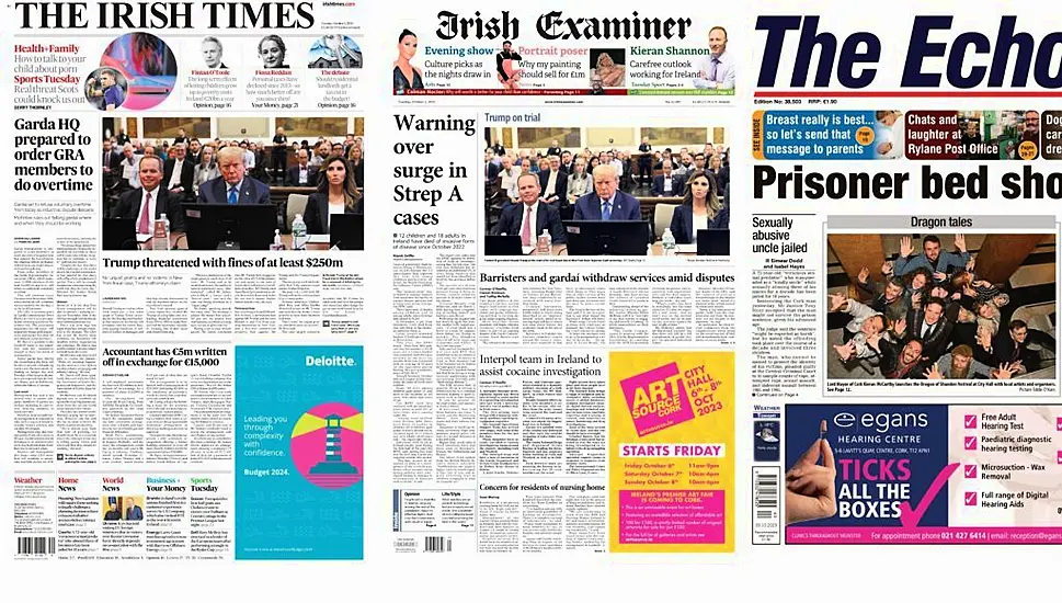 What The Papers Say: Tuesday's Front Pages