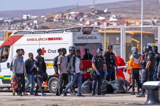 More Than 500 Migrants Arrive On Spanish Canary Islands In One Day