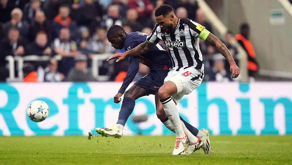 Eddie Howe Praises Jamaal Lascelles For Stepping Up As Newcastle Stun Psg