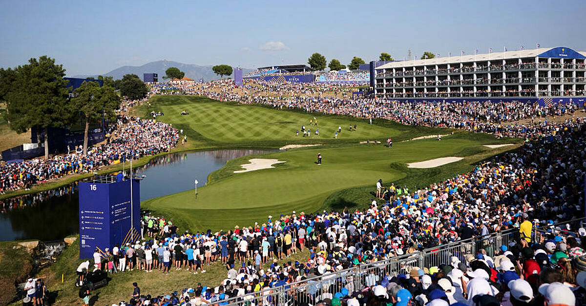 Fire breaks out at Ryder Cup venue