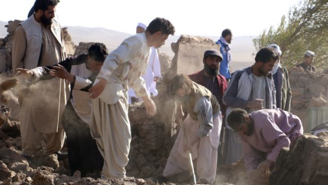 Death Toll From Afghanistan Earthquakes Rises To 2,000, Taliban Says
