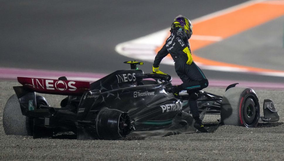 Lewis Hamilton And George Russell Vent Anger On Radio After Collision In Qatar