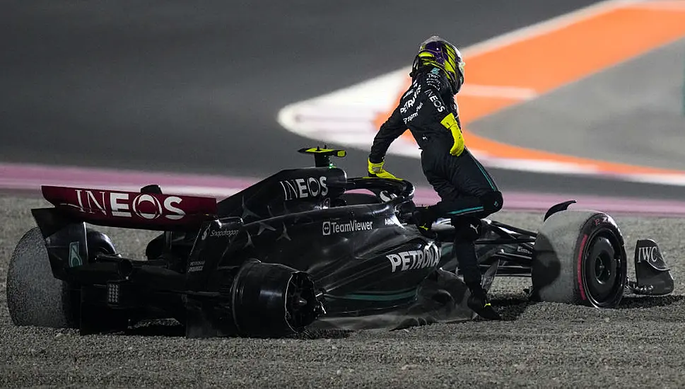 Lewis Hamilton And George Russell Vent Anger On Radio After Collision In Qatar