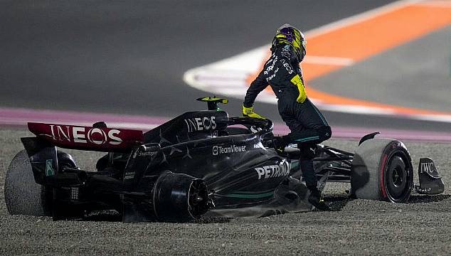 Lewis Hamilton And George Russell Vent Anger On Radio After Collision In Qatar