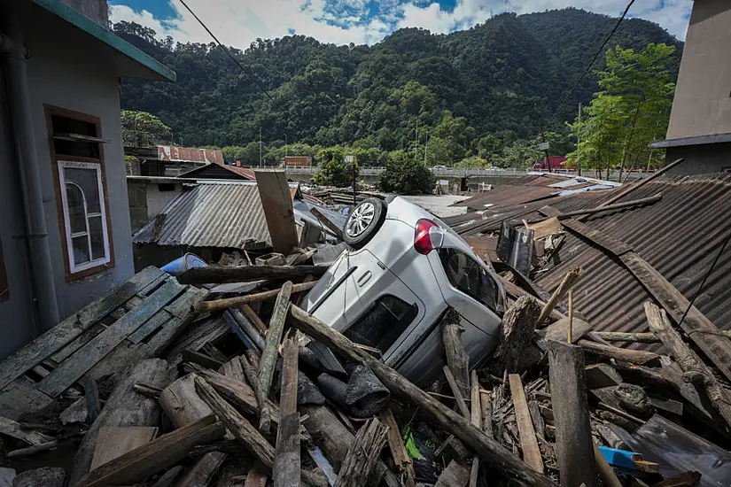 Indian Rescue Helicopters Fly To Himalayan Area Where Floods Killed At Least 52