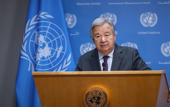 Un Chief ‘Distressed’ By Israel’s Plan For Gaza Siege
