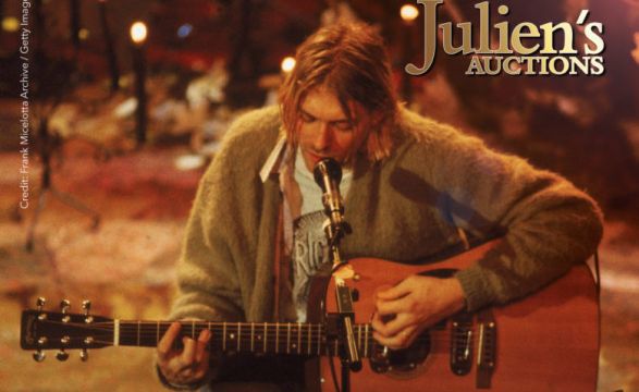 Guitar Played By Kurt Cobain At Nirvana’s Last Performance To Go To Auction
