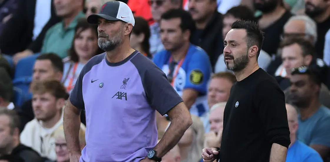 Roberto De Zerbi Praises Jurgen Klopp After Brighton’s Draw With Liverpool