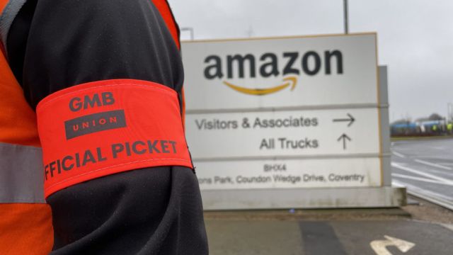 Amazon Workers To Strike Over Pay On Black Friday