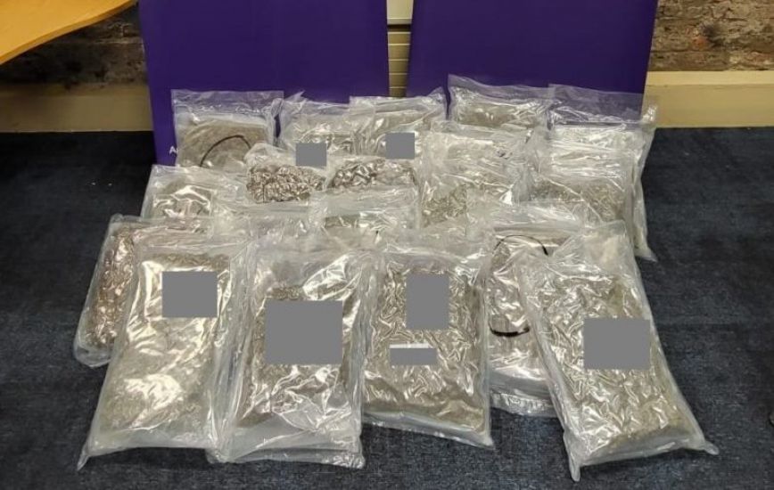 Man Arrested As Gardaí Seize Cannabis Worth €420,000 In Dublin