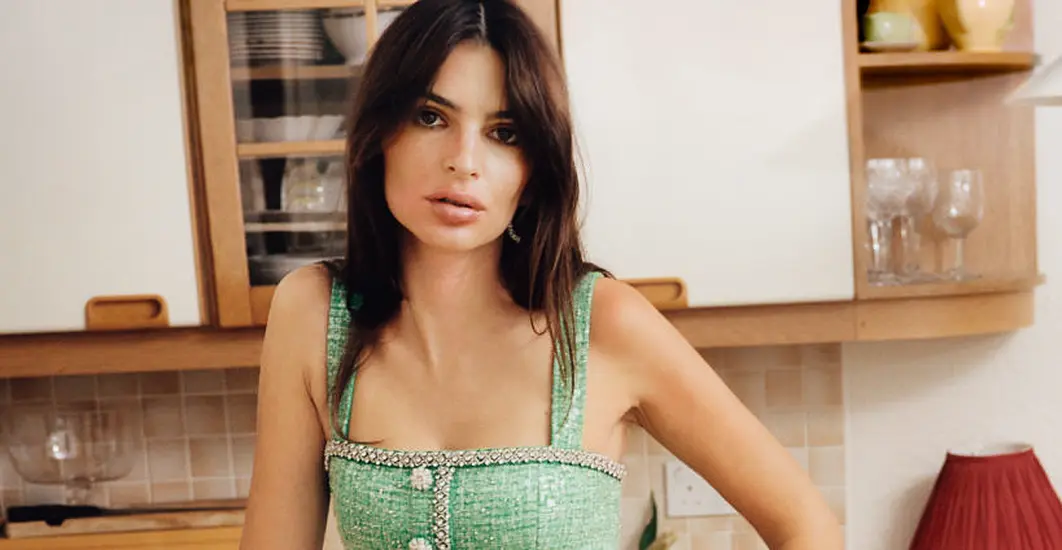 Model Emily Ratajkowski Unveils Latest Fashion Campaign