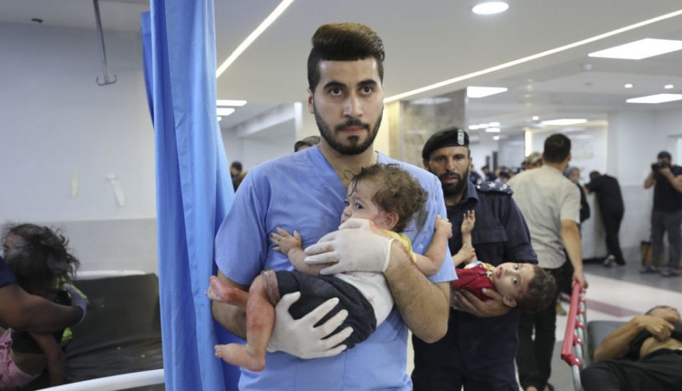 Morgue At Gaza’s Biggest Hospital Overflows As Israeli Attacks Intensify