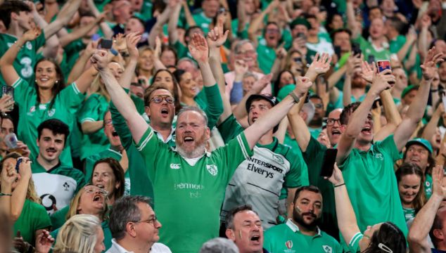 Rugby World Cup Drives Irish Spending In France While Volumes At Home Slump