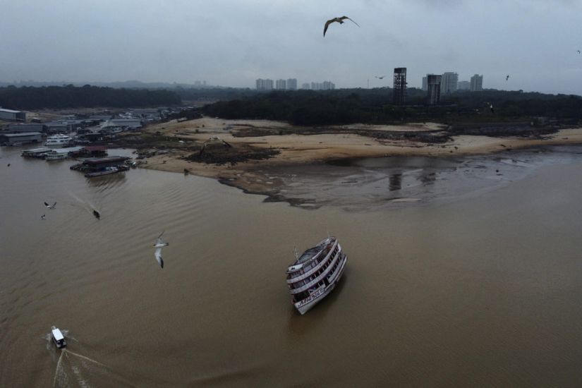 Major Amazon Tributary Reaches Record Low As Drought Takes Hold