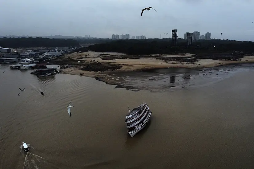 Major Amazon Tributary Reaches Record Low As Drought Takes Hold