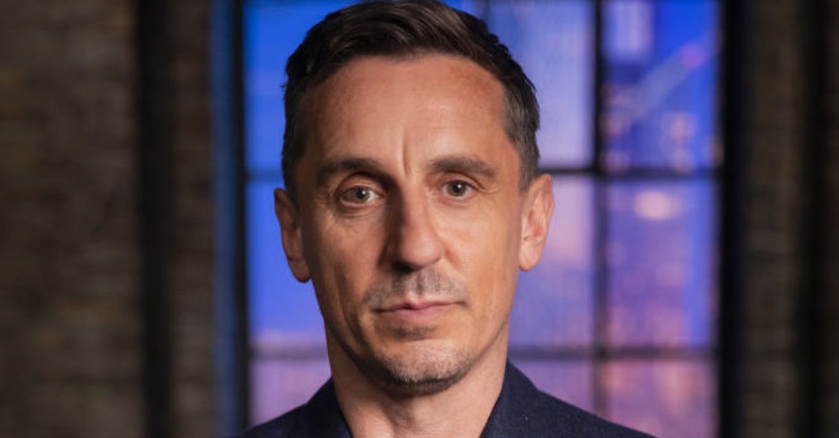 Gary Neville as Dragons’ Den guest: Wait and see if I make an investment