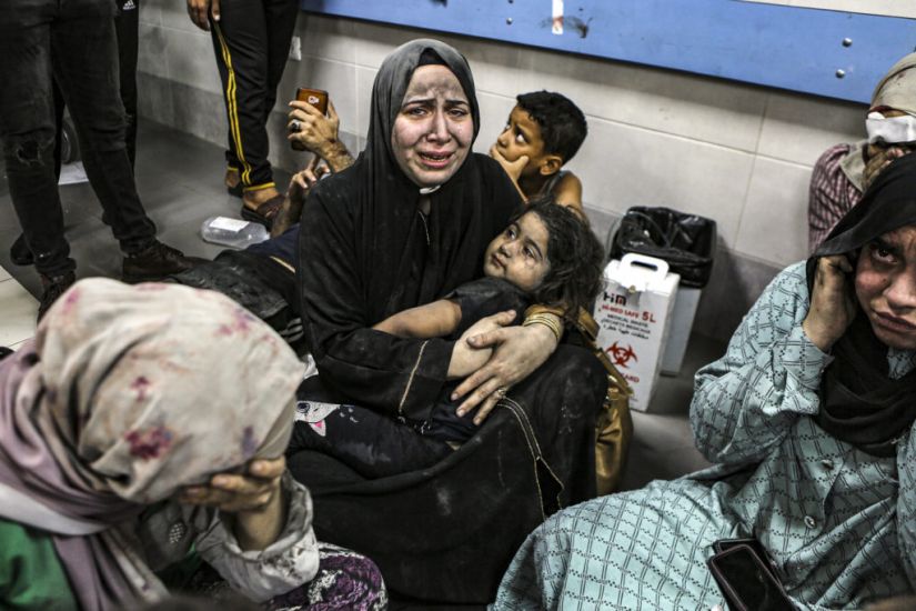 Gaza's Doctors Battle To Save Hospital Blast Survivors As Middle East Rage Grows