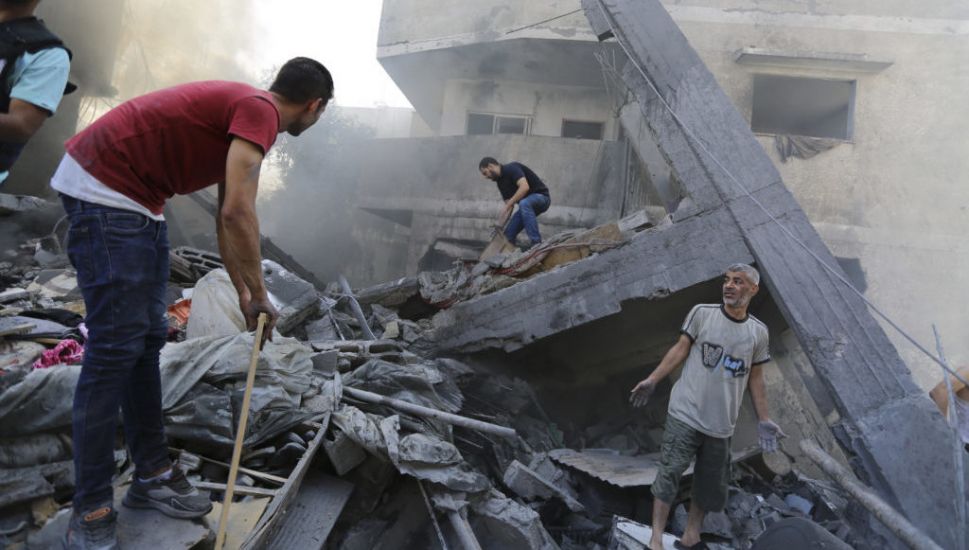 Israel Will Let Egypt Deliver Some Aid To Gaza As It Reels From Hospital Blast