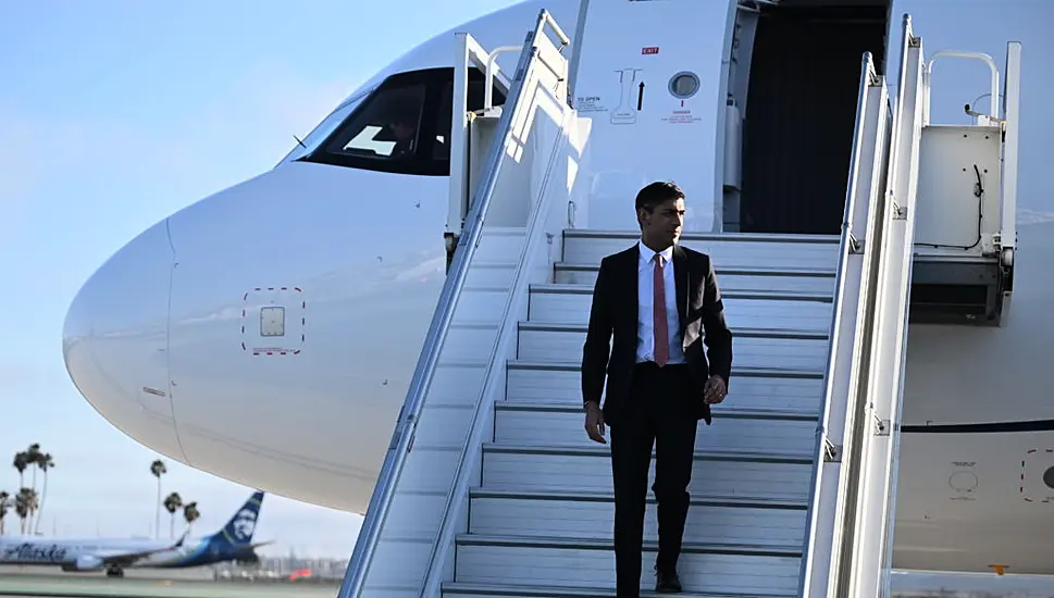 Sunak Starts Two-Day Middle East Trip In Israel As He Calls For Calm