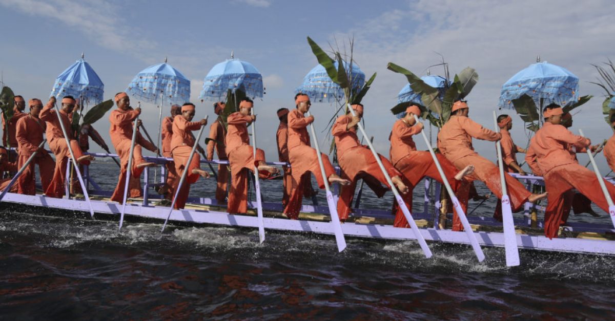 In Pictures: Myanmar lake festival resumes after three years