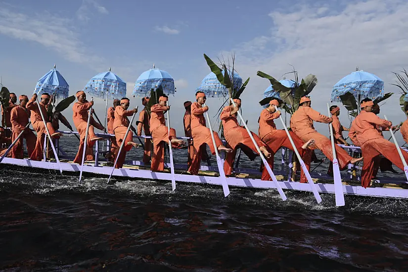 In Pictures: Myanmar Lake Festival Resumes After Three Years