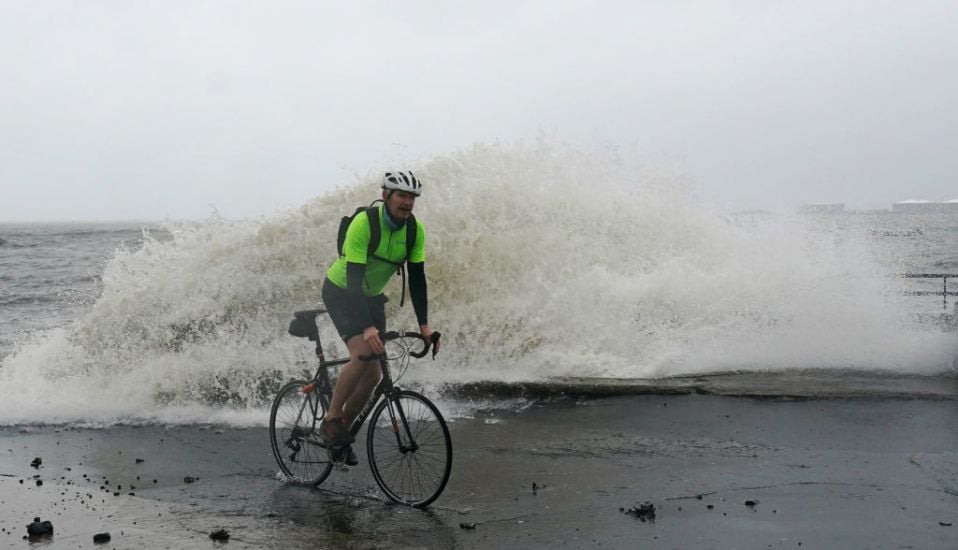 Storm Babet Continues To Cause Disruption As Weather Warnings Remain