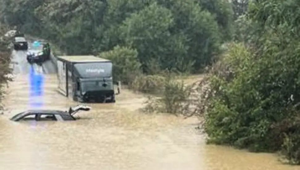 Emergency Crews Rescue 20 People From Care Home Trapped By Floods