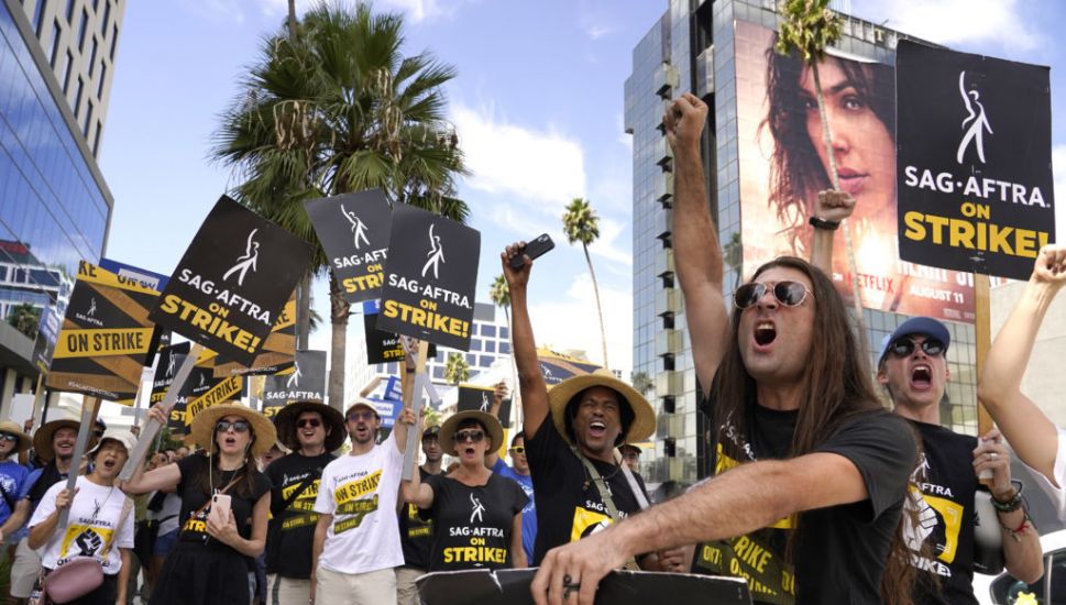 Hollywood Actors Remain On Picket Lines Instead Of Sets As Strike Hits 100 Days