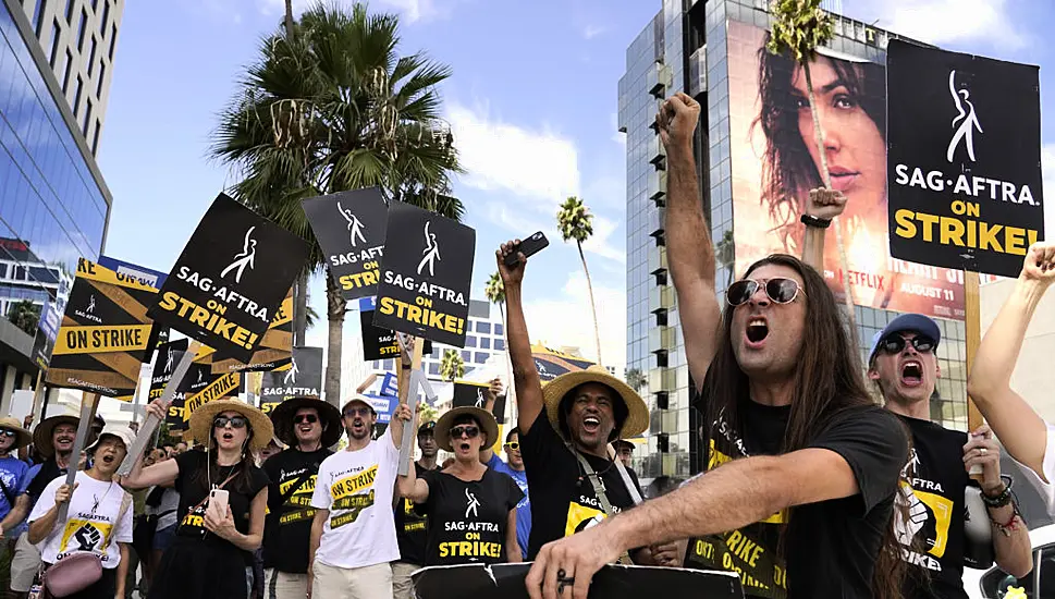 Hollywood Actors Remain On Picket Lines Instead Of Sets As Strike Hits 100 Days