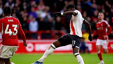 Luton Fight Back To Stun Nottingham Forest And Earn A Point