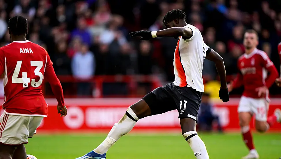 Luton Fight Back To Stun Nottingham Forest And Earn A Point